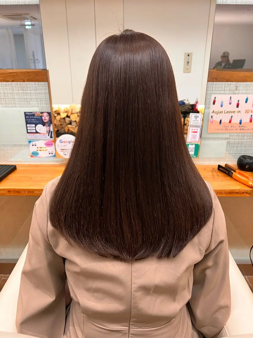 ロング 🎀渡部 凜花/髪質 改善/艶髪🎀のヘアスタイル
