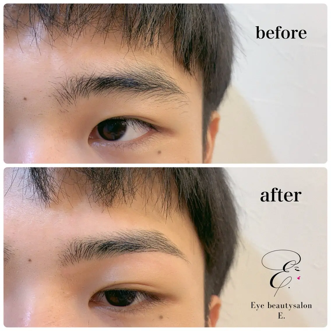 メンズ アイブロウ 眉カット 眉毛ワックス脱毛 Eyebeauty salon E.の眉毛・アイブロウイメージ