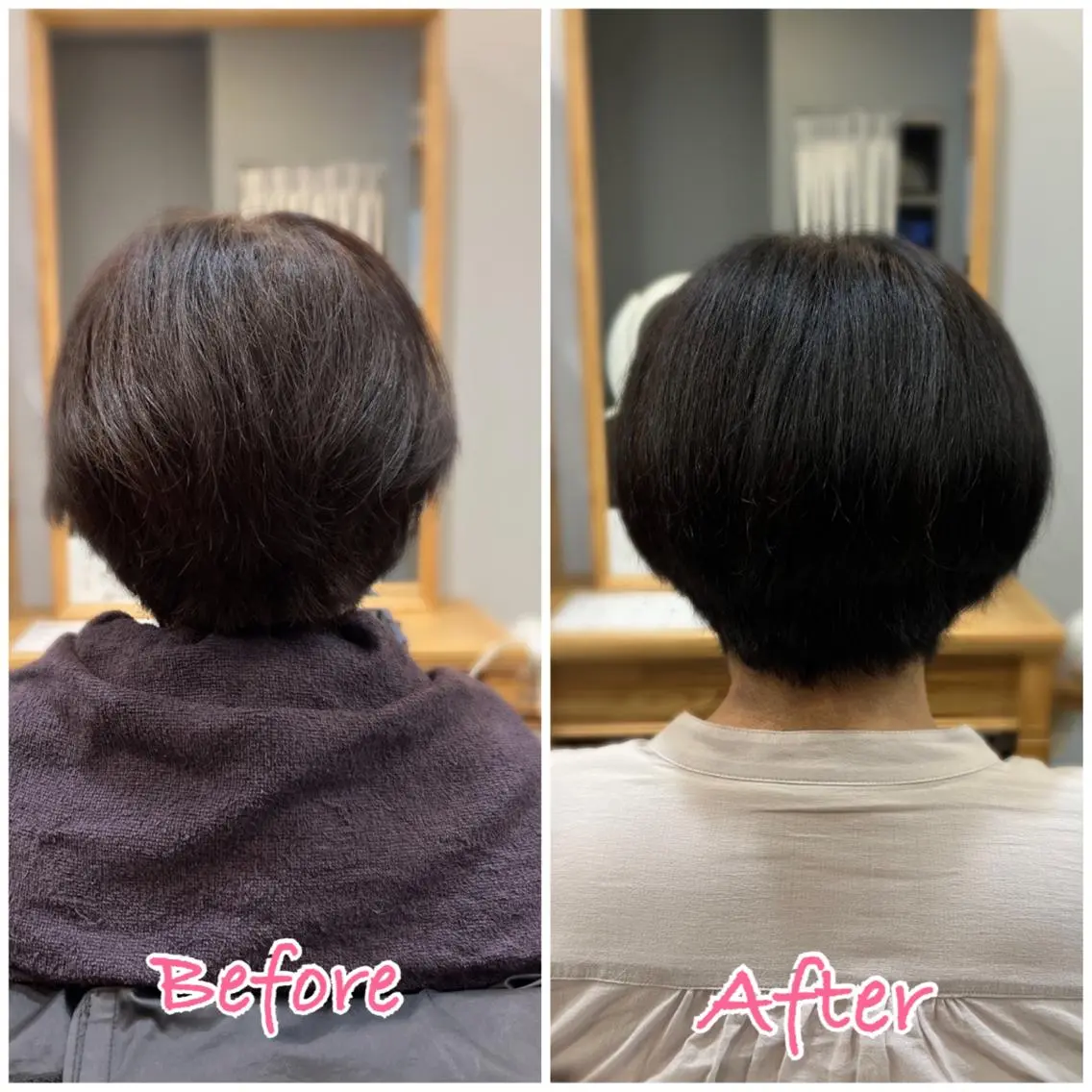 カラー カット 🌸 飯野 舞桜のヘアスタイル