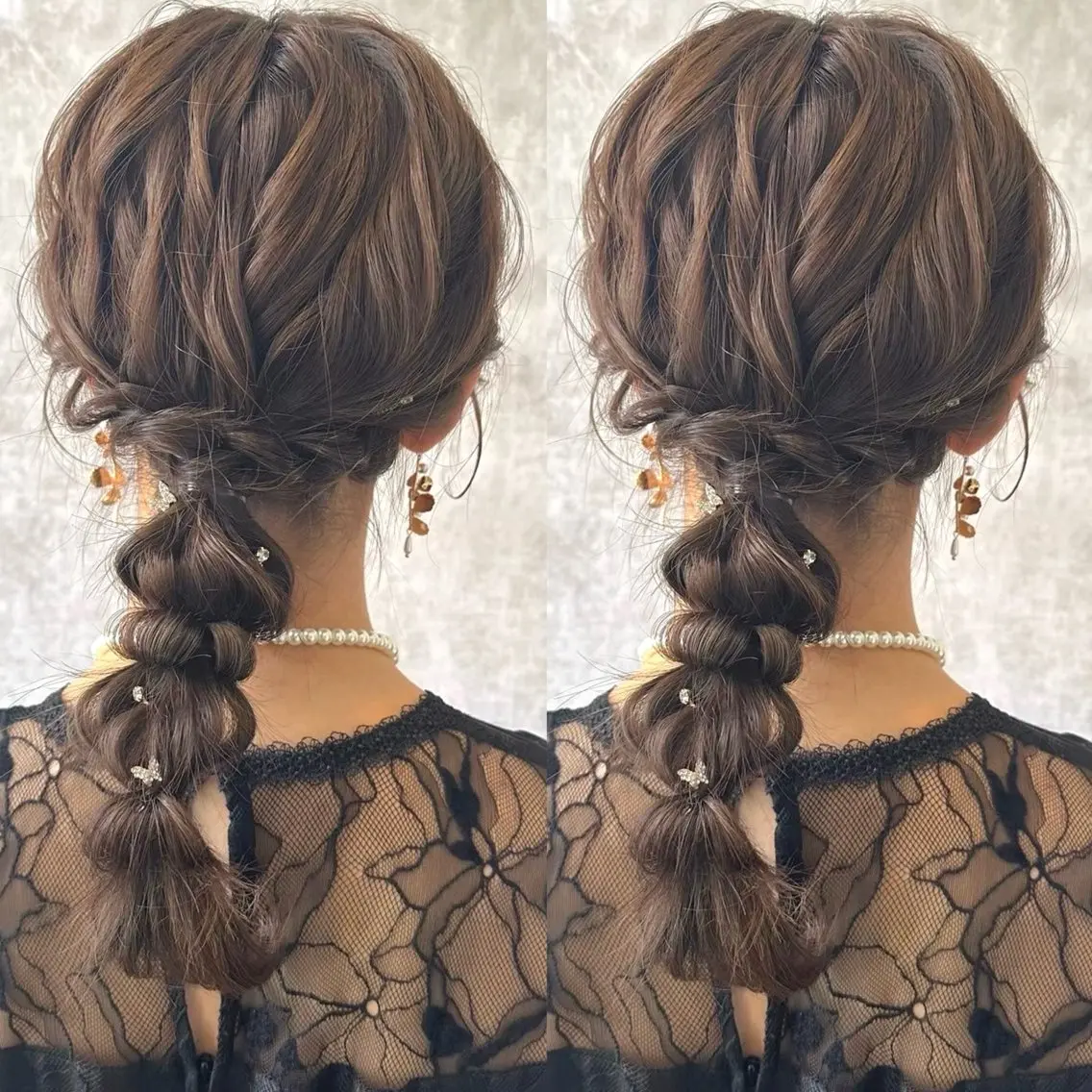ロング ヘアアレンジ ロング ヘアセット ヘアメ🎀ハイトーン 🩵エクステ🪄しほのヘアスタイル