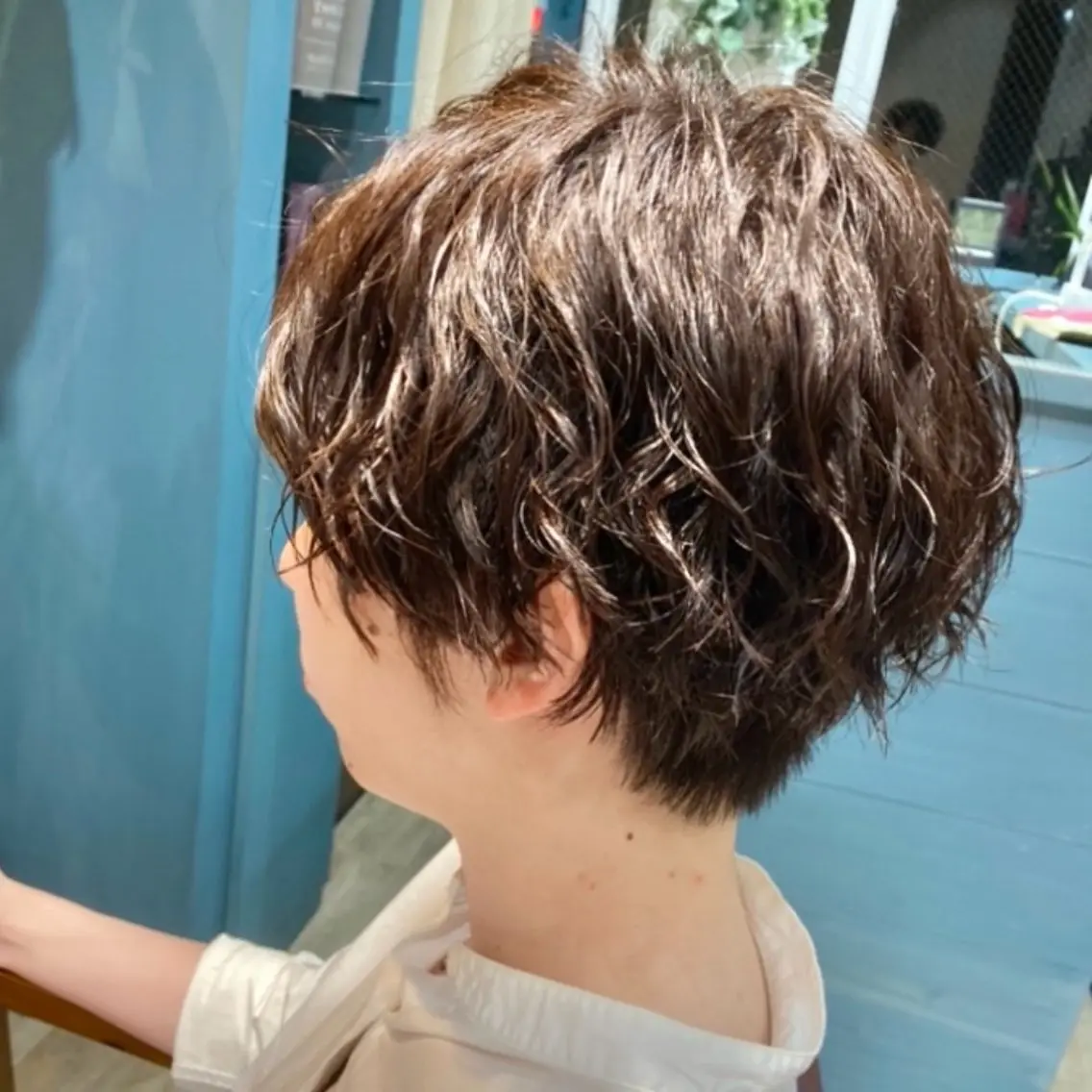 ショート パーマ カット パーマ ショート特化✨ 津々美のヘアスタイル