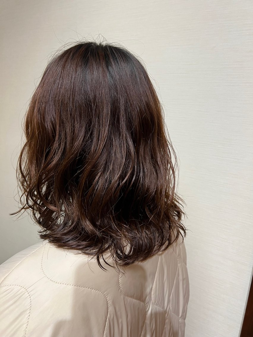 【Ladie's】Cut+Digital Perm+1stepトリートメントの写真