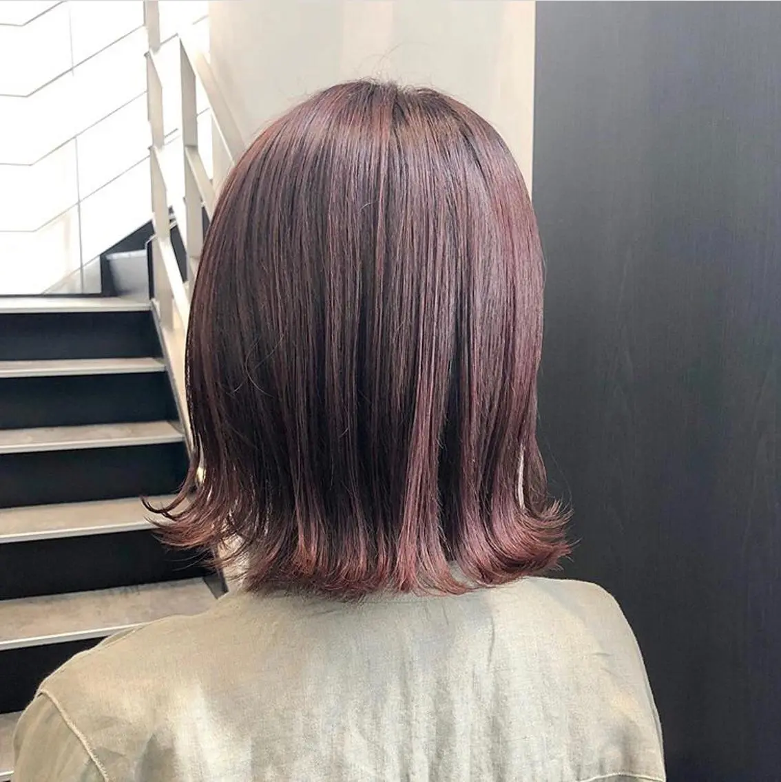 ミディアム カラー パーマ ヘアアレンジ メンズ キッズ 外ハネヘア stylist 🌸 kana.のヘアスタイル