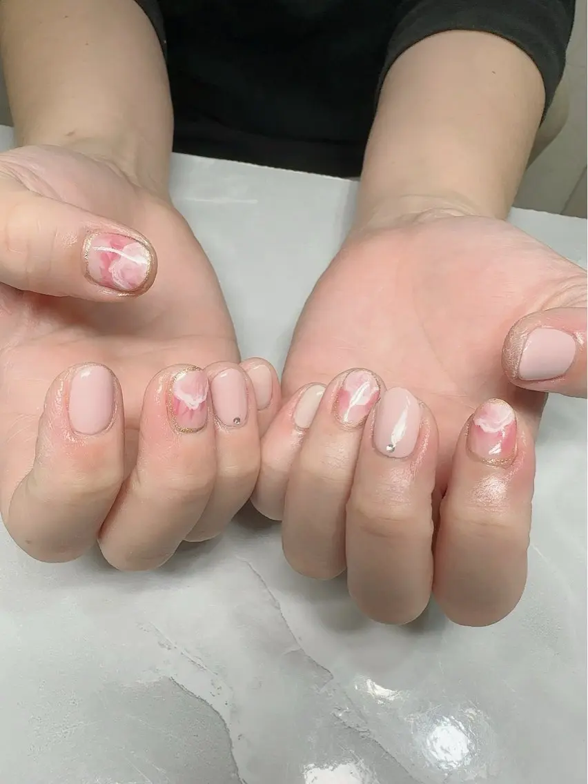 ネイル 持ち込み nyasu nailのネイルデザイン