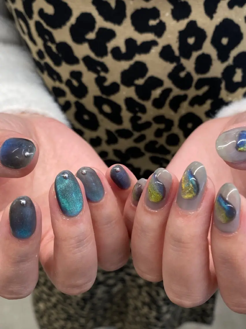 ネイル マグネットネイル ハンドネイル chika / nailのネイルデザイン