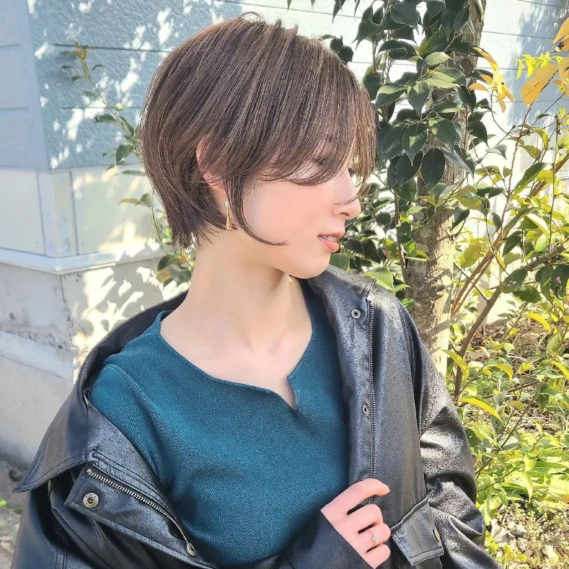 ショート 似合わせカット ショートヘア 西田 理沙のヘアスタイル