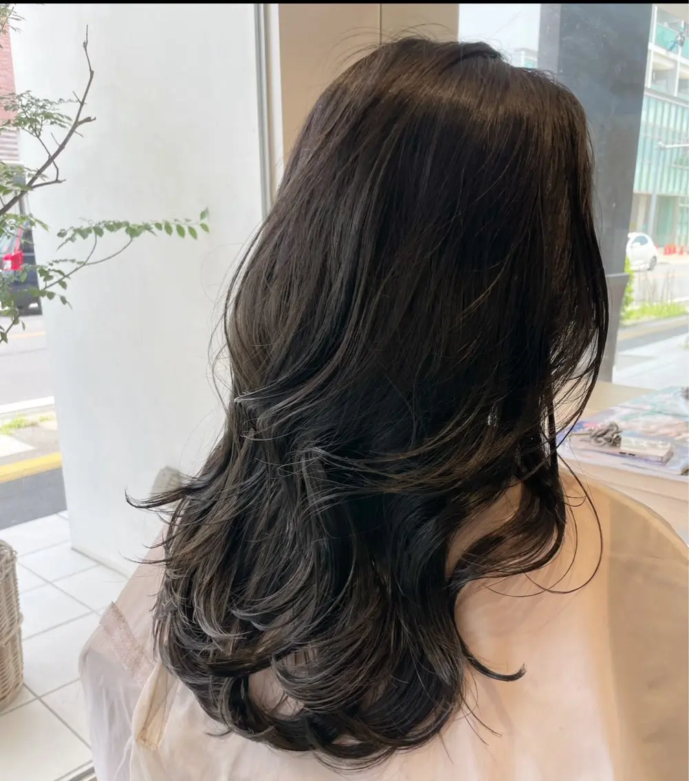 ミディアム 村澤 拓弥のヘアスタイル