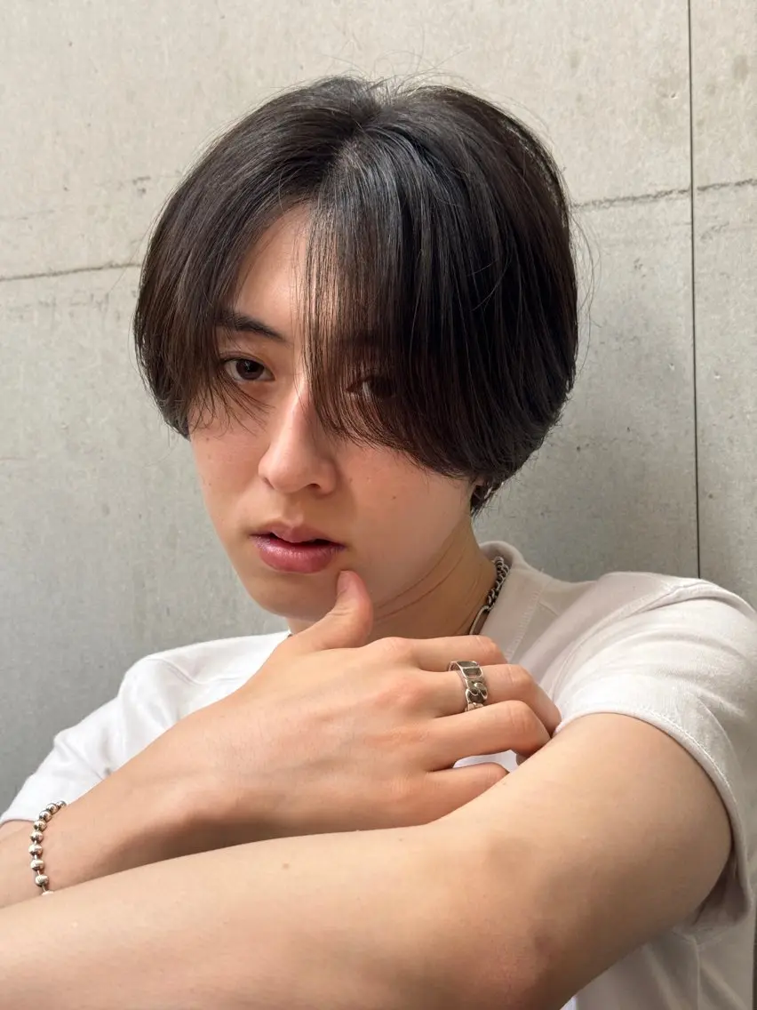 ショート カラー パーマ ヘアアレンジ メンズ カット メンズ特化酒井翔太 /メンズカット/名駅のヘアスタイル