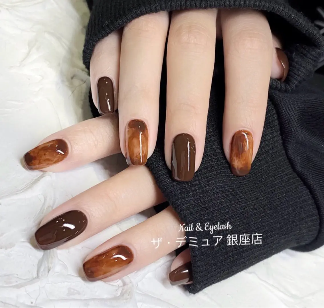 【ハンド】❤️ニュアンス(デザイン4本)持ち込みOKの写真