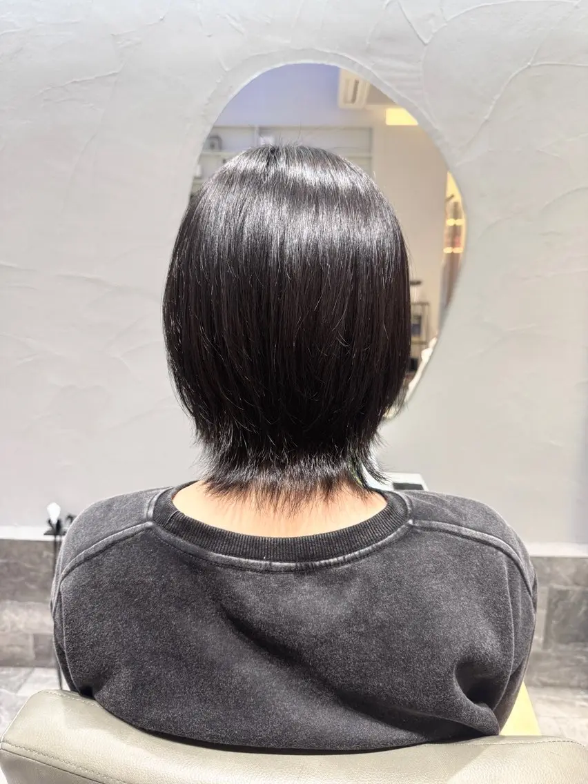 ショート カット 縮毛矯正 トリートメント 吉田 空 (POANA.)のヘアスタイル
