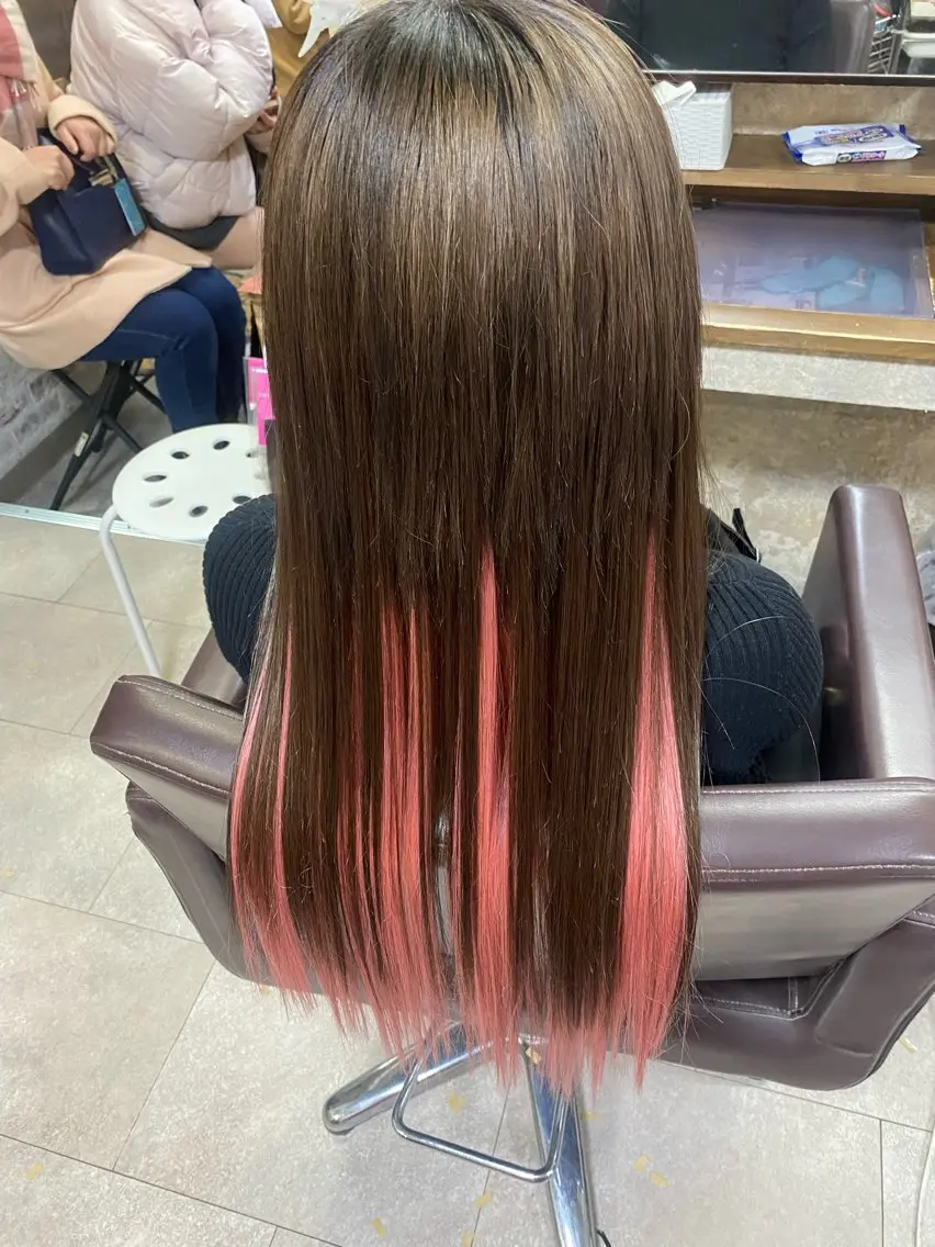ロング エクステ エクステ Achieve 三ノ宮のヘアスタイル