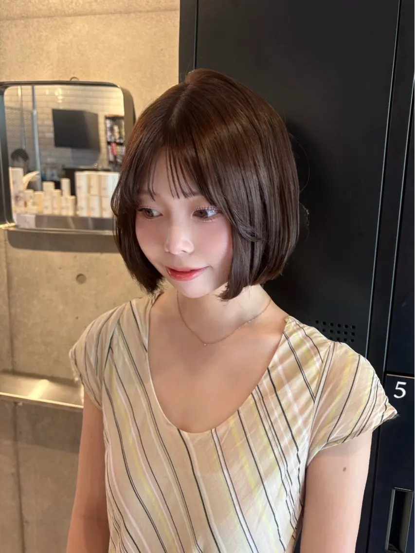 カット＋カラーの写真
