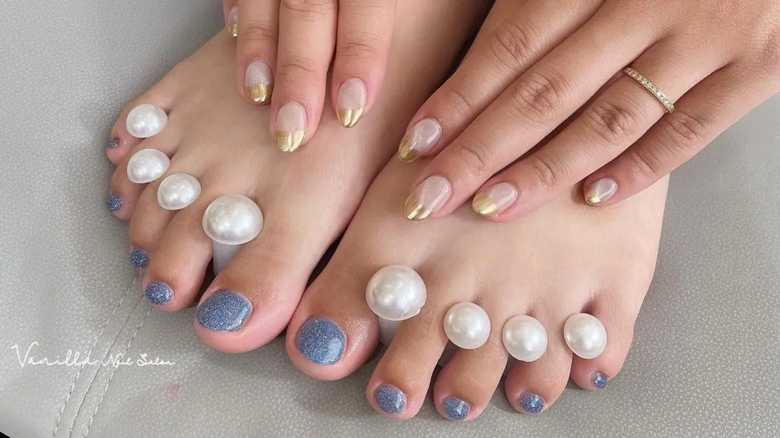 ネイル ハンドネイル フットネイル Vanilla nail salonのネイルデザイン