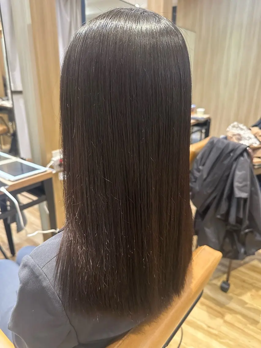 セミロング パーマ 縮毛矯正 ✨✂️Nori ✂️✨のヘアスタイル