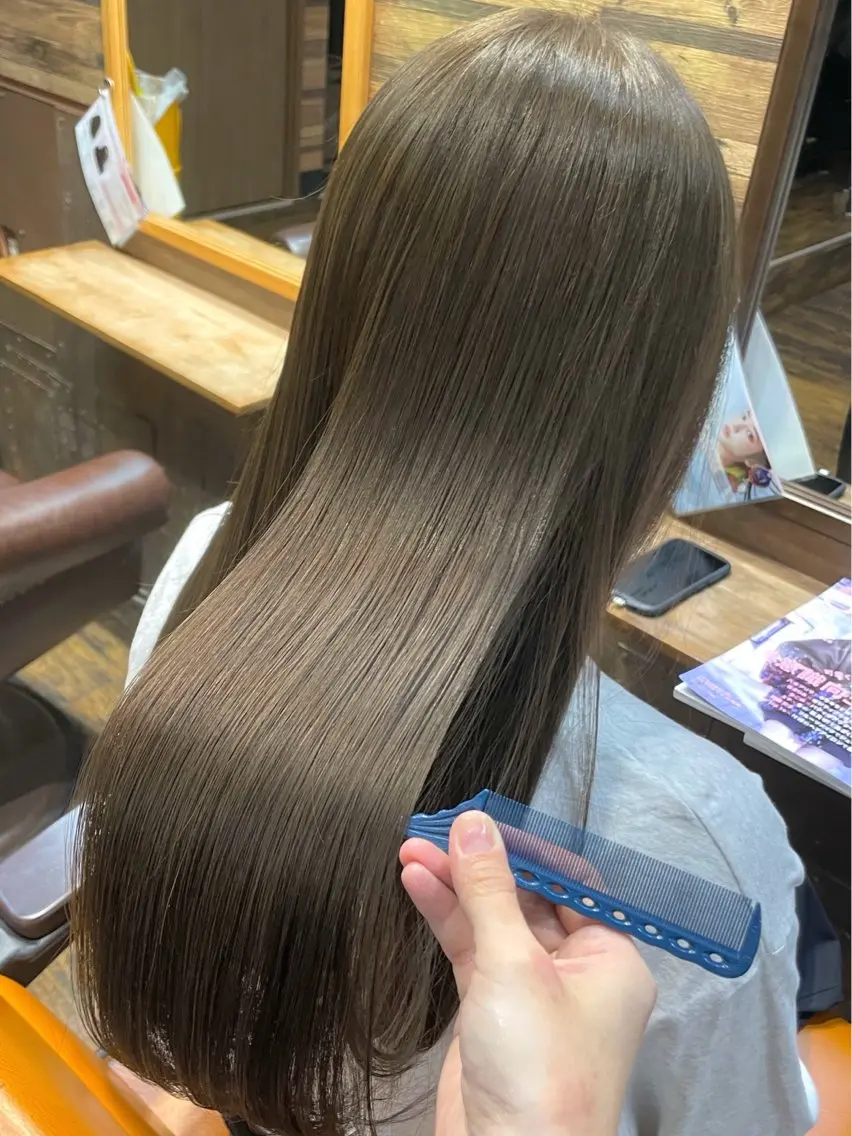 ロング 髪質改善 髪質改善/ショート/ メンズカット/KAiのヘアスタイル