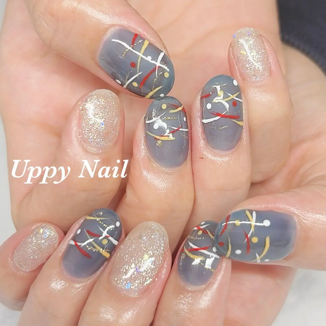 ネイル ヨーヨーネイル ハンドネイル Uppy Nail ukyoのネイルデザイン