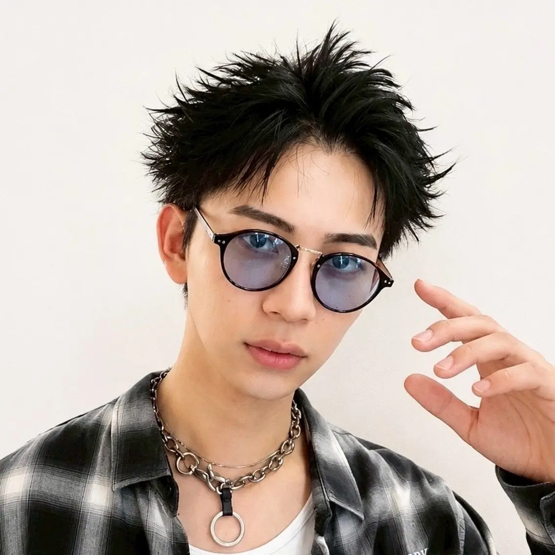 ショート メンズ カット ヘアカラー パーマ 縮毛矯正 トリートメント ヘアセット 横浜/メンズ特化/ Farbe/田中颯斗のヘアスタイル