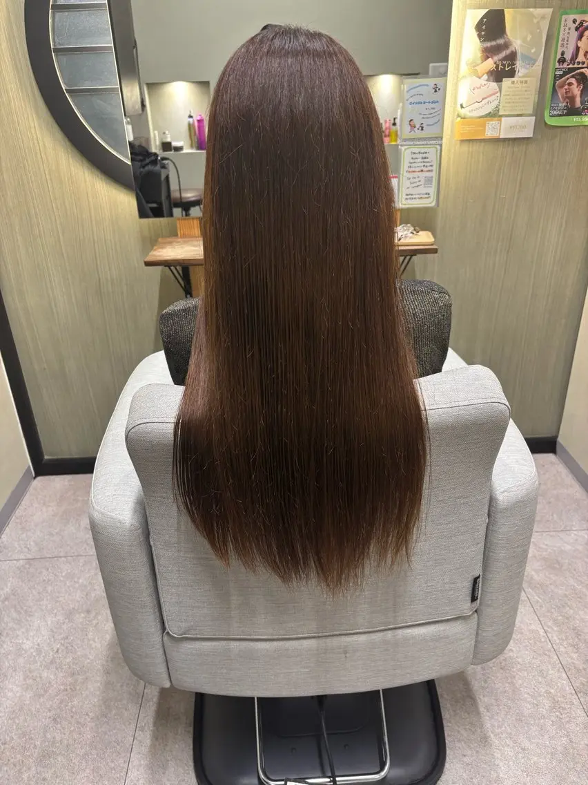 ロング カラー 🌟美髪カラー🌟 縮毛矯正🌟曽我優海のヘアスタイル