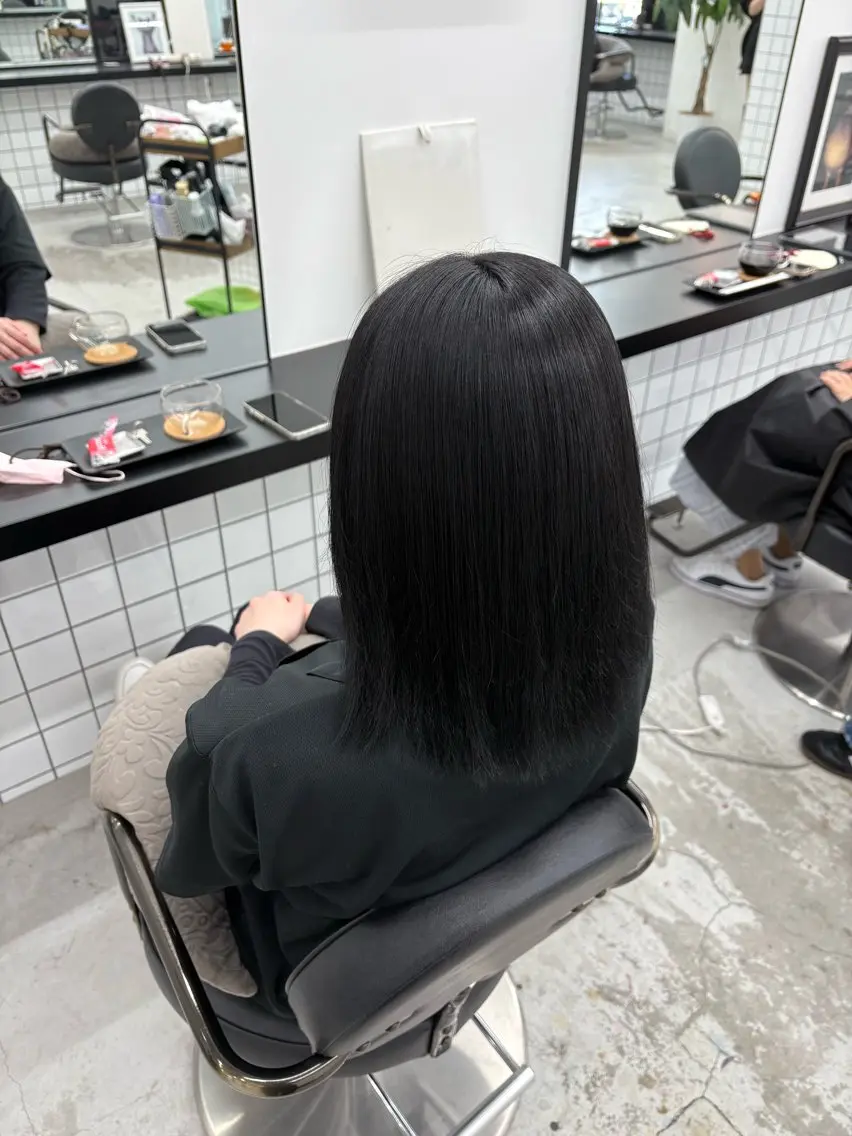 ミディアム カラー ヘアカラー 🌟ゆりあ🌟 JILLSTUDIOのヘアスタイル