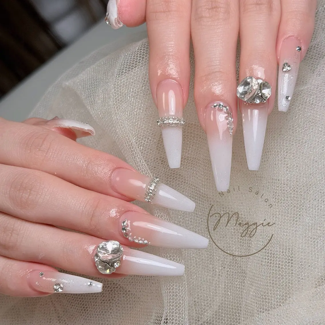 ネイル ハンドネイル Maggie Nail🦩BiKiのネイルデザイン