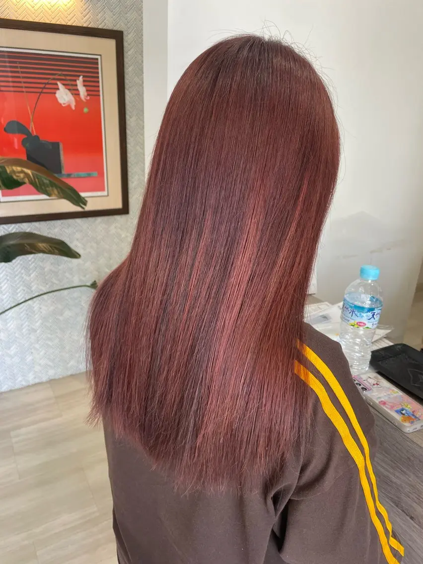 ロング カット ヘアカラー トリートメント 🌷岸 麻衣🌷のヘアスタイル