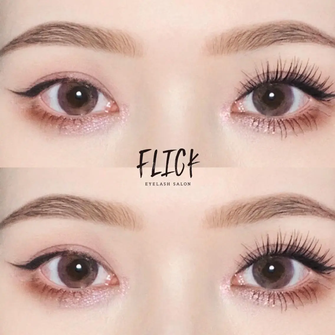 マツエク・マツパ FLICK EYE LASH河原町店のマツエク・マツパデザイン