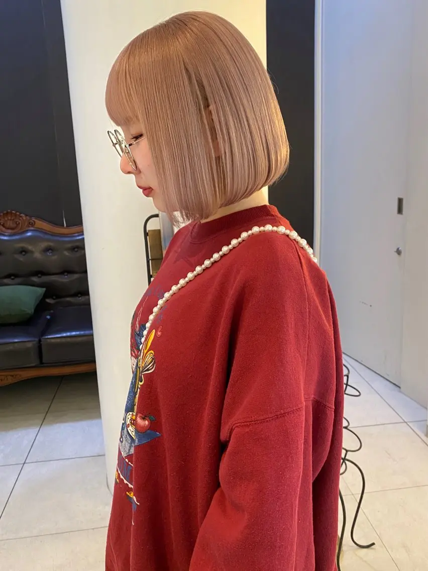 ショート カラー カット ヘアカラー トリートメント mai / linoah˚✧のヘアスタイル