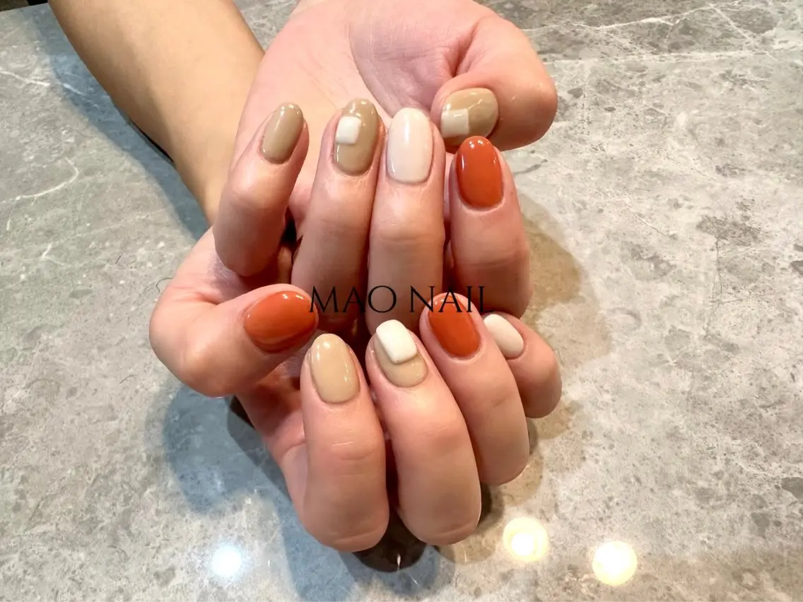 ミディアム ハンドネイル &MERCI nail maoのネイルデザイン