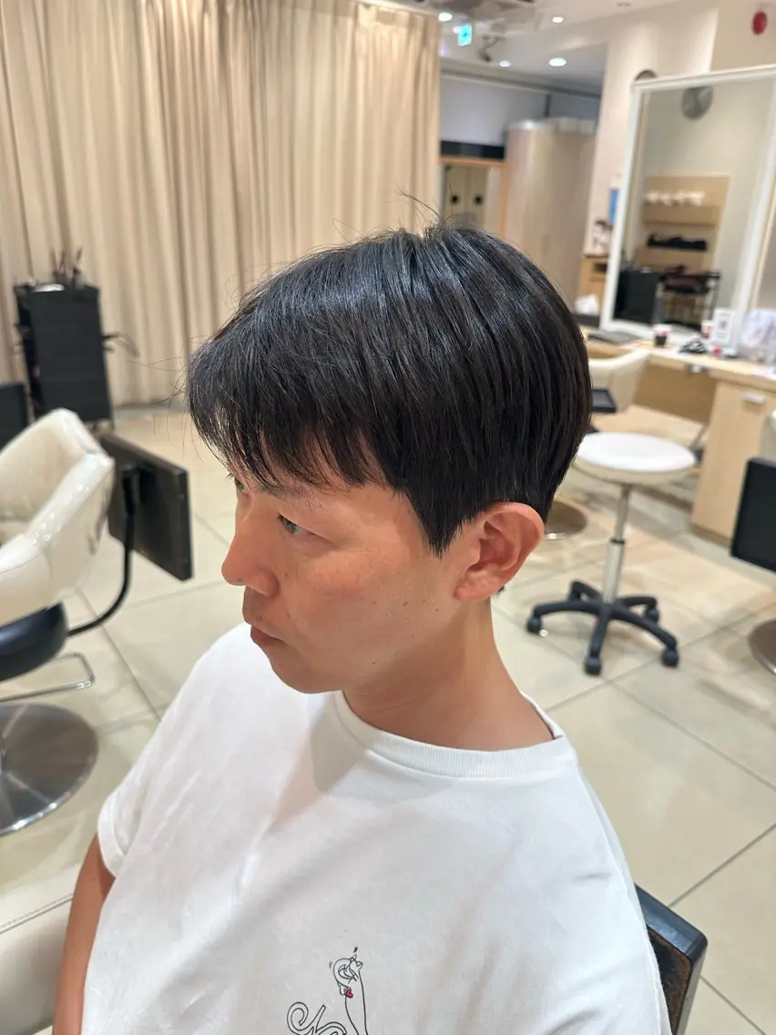 メンズ カット ヘッドスパ Ash中目黒 森田みなみのヘアスタイル