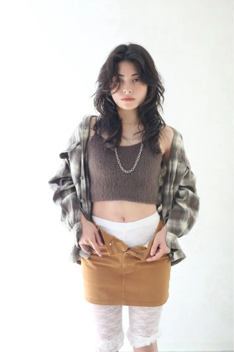 ミディアム カラー ブリーチ 透明感カラー グレージュ ブリーチなしカラー ボブ カット ヘアカラー トリートメント 艶髪/透明感カラー ✨KIKOのヘアスタイル