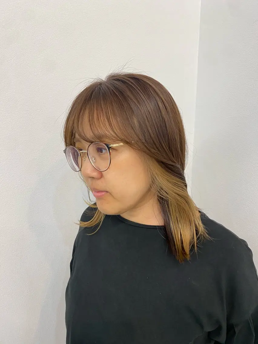 カラー 八巻媛香/ レディースカットのヘアスタイル