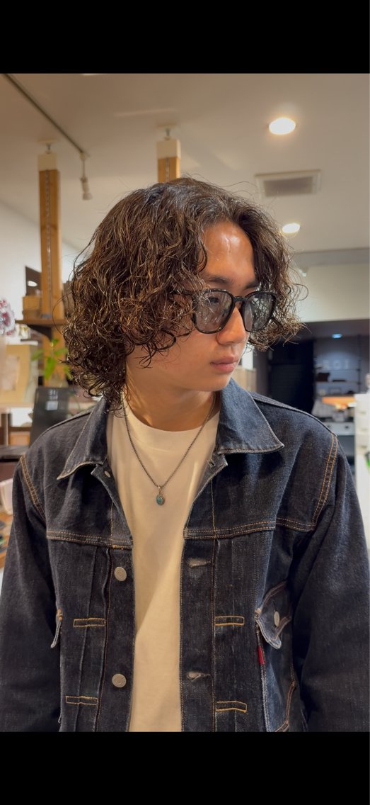 パーマ メンズ メンズパーマ カット パーマ 年間2000名担当◎ パーマ職人/仲原佑樹のヘアスタイル