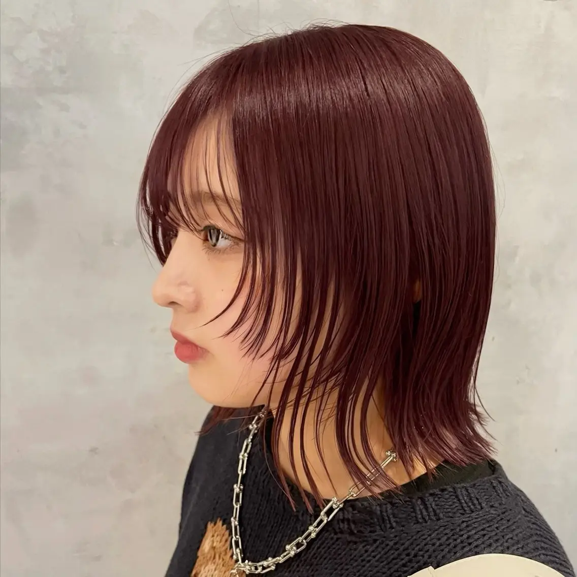 ミディアム カラー ラベンダーカラー ピンクカラー ピンクラベンダー レイヤー🩰髪質改善 /透明感/kanaのヘアスタイル