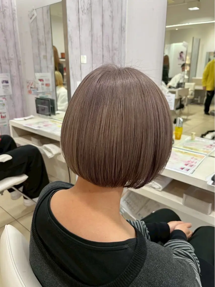 ⭐️学生一番人気⭐️時短カット＋ダブルカラー（ブリーチ込み）＋トリートメントの写真
