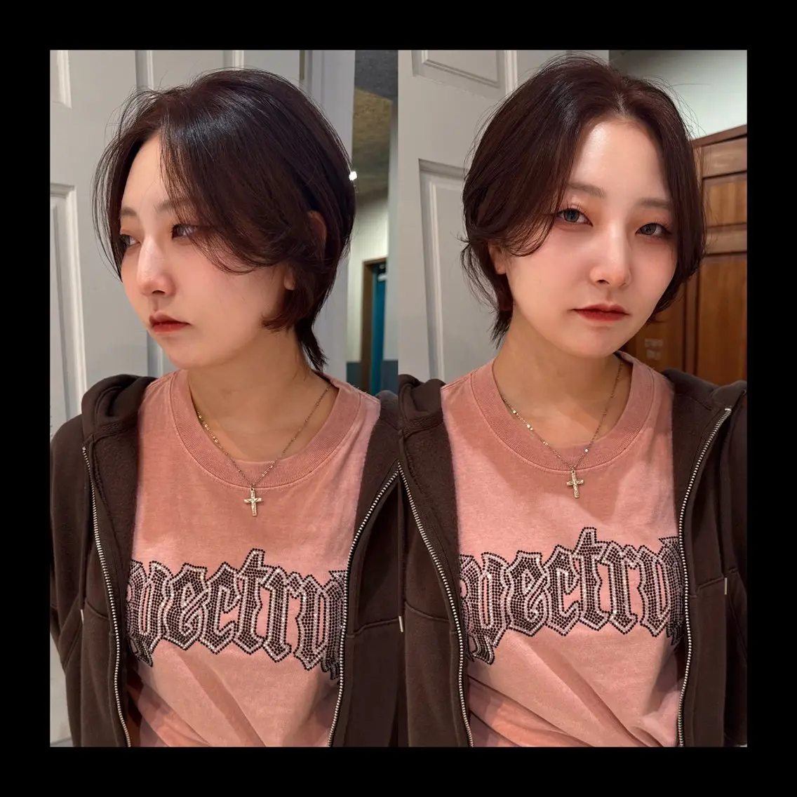 ショート カラー 似合わせカット カット ヘアカラー トリートメント mai / linoah˚✧のヘアスタイル