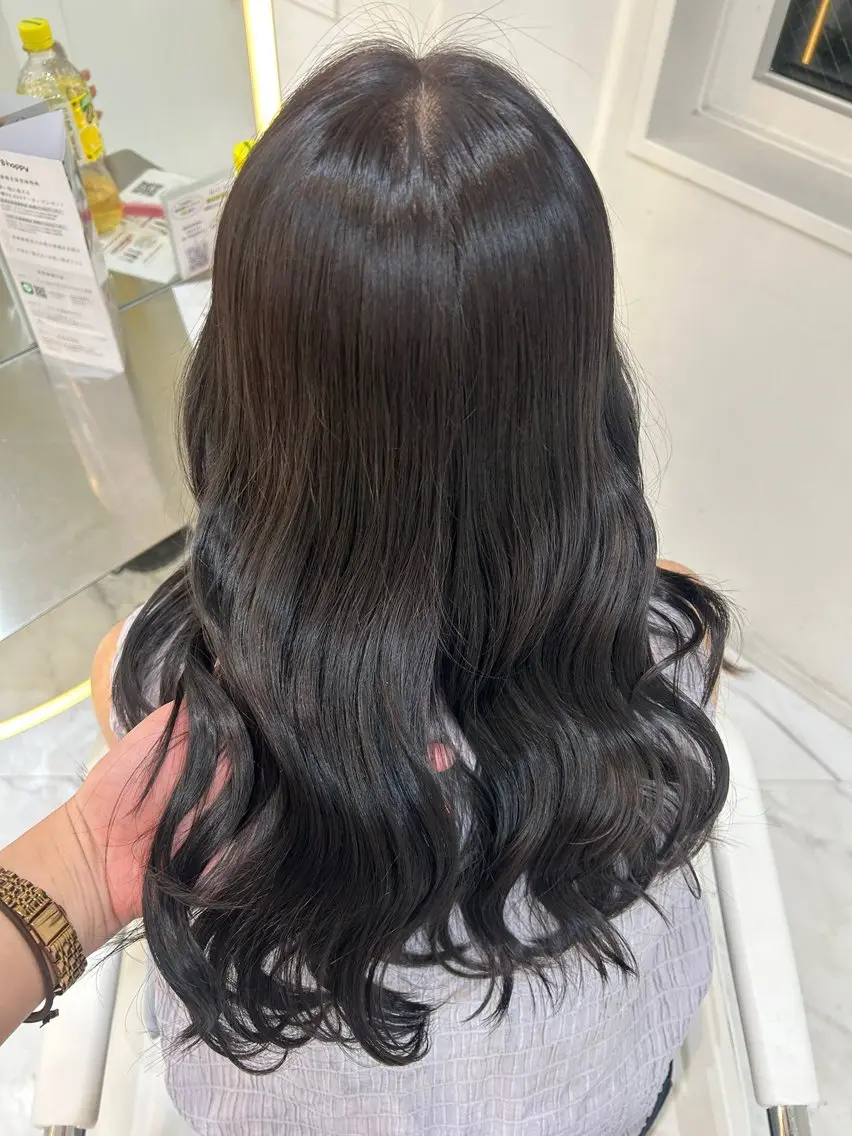 カラー ヘアカラー トリートメント RISA /銀座のヘアスタイル