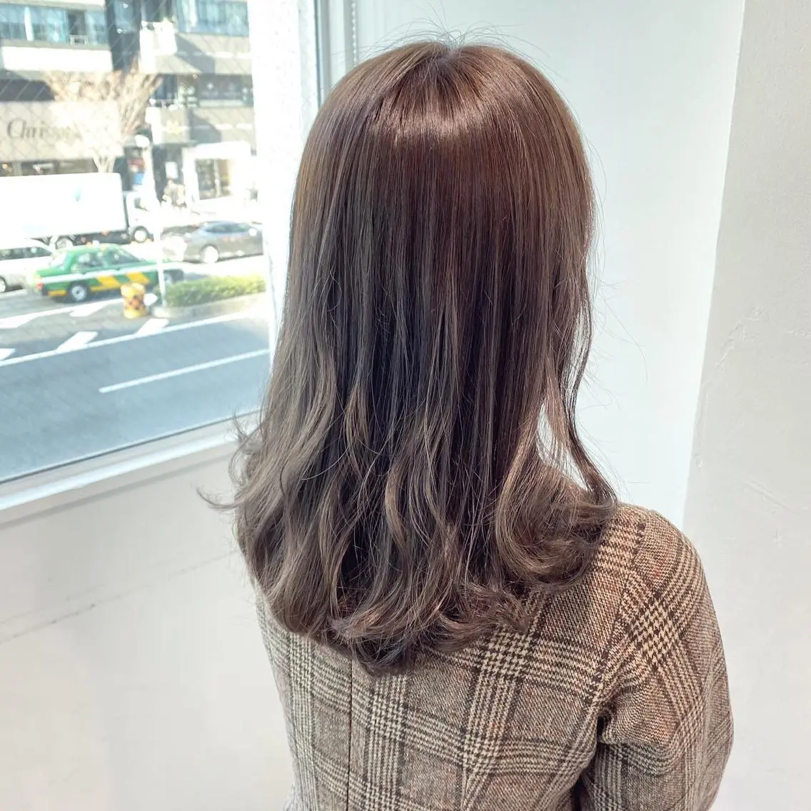ロング カラー カット パーマ 【透明感×レイヤー】 🍃RIKU🍃のヘアスタイル