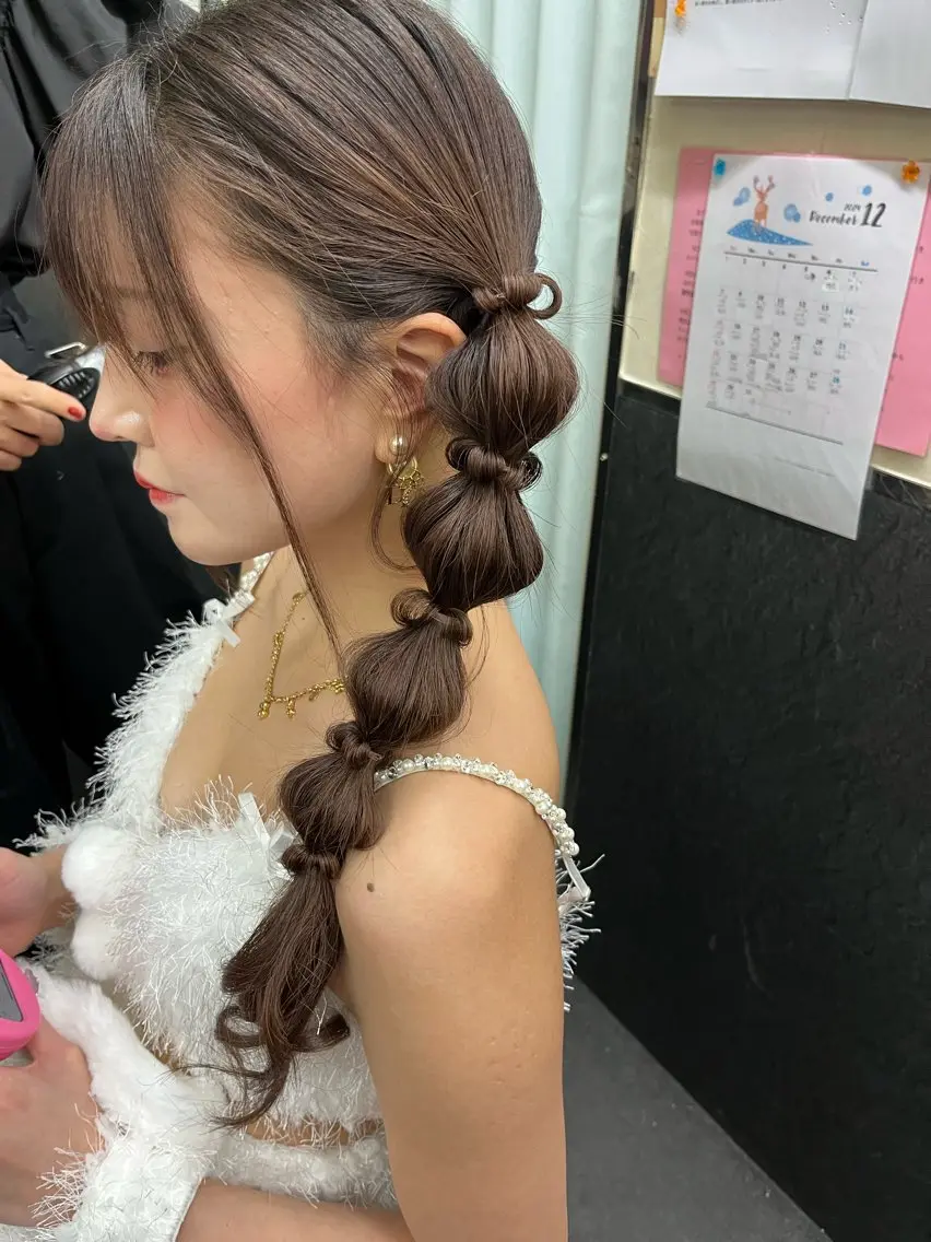 ロング ヘアアレンジ クリスマス 山本 ひろ美のその他イメージ