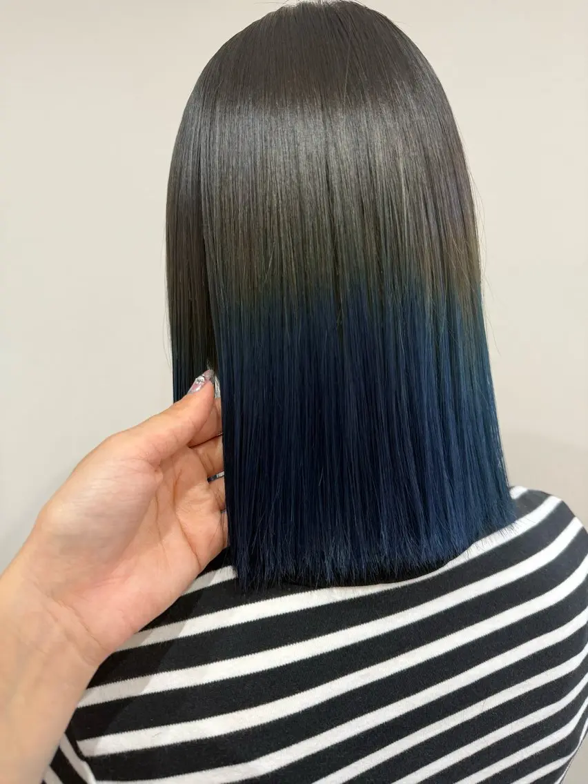 カラー カット ヘアカラー トリートメント 重田 琉愛のヘアスタイル