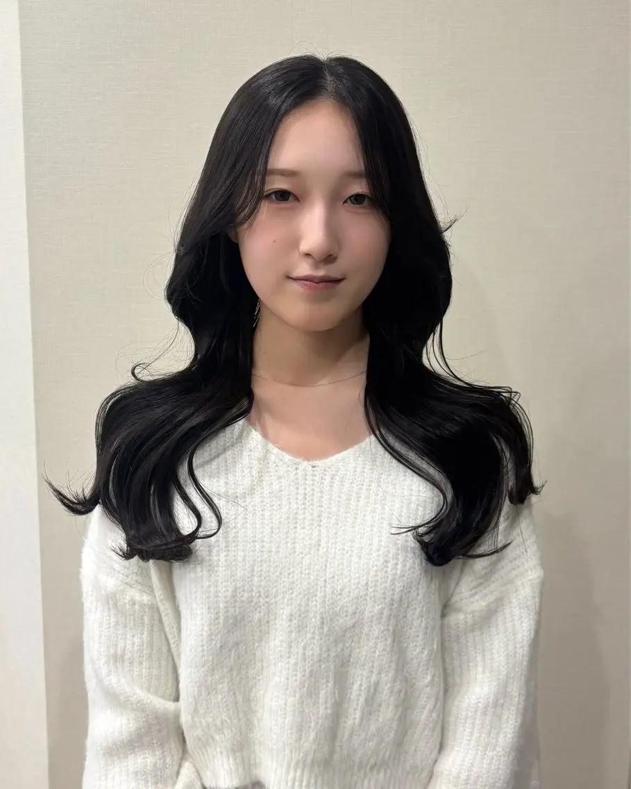 カラー ヘアセット hair &eye あおいのヘアスタイル