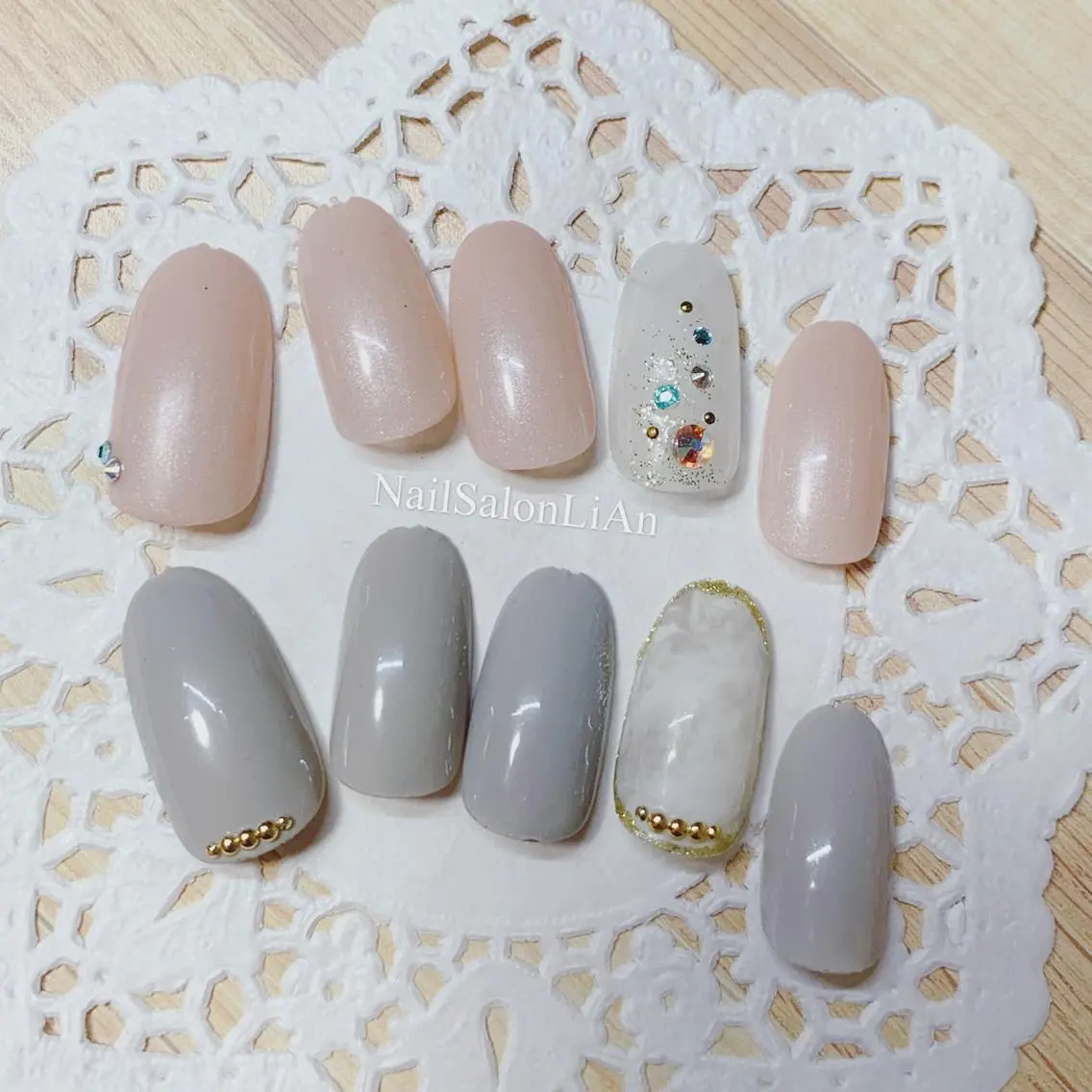 ネイル ハンドネイル NailSalon LiAnのネイルデザイン
