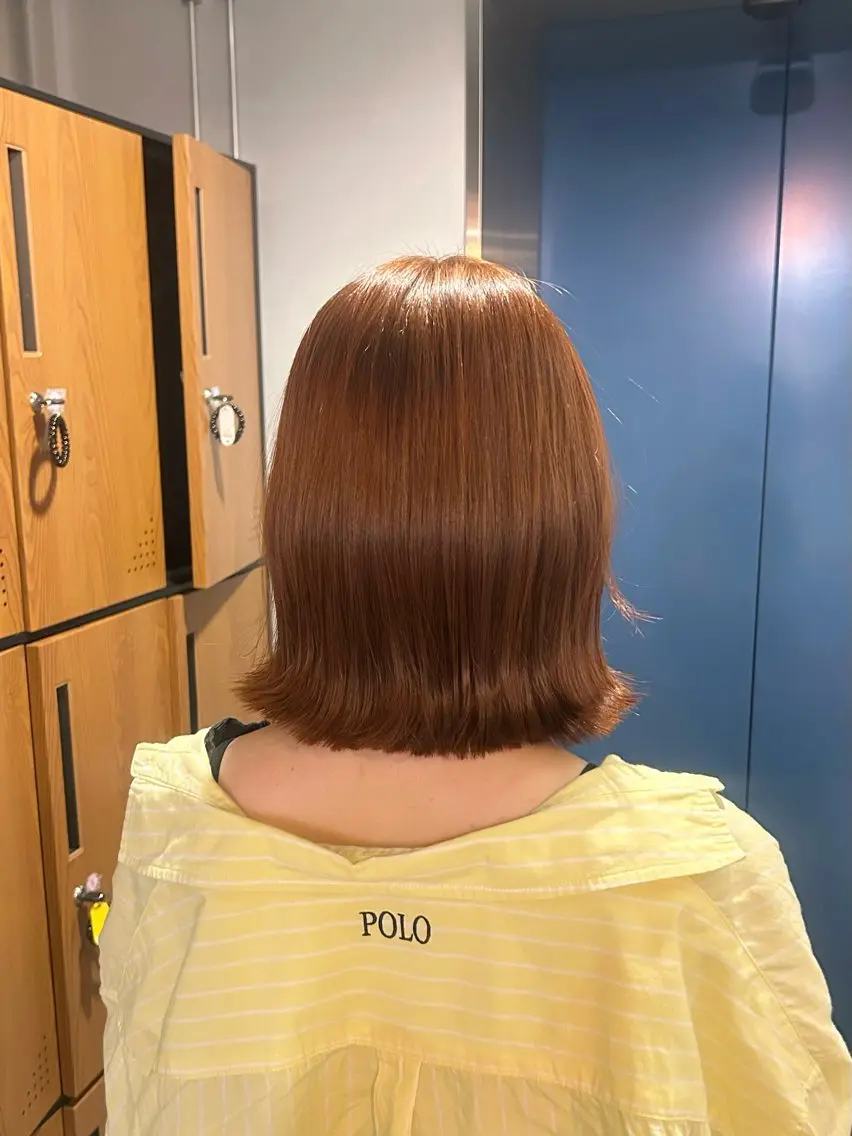 ミディアム カット ヘアカラー ruup Aru ユウキのヘアスタイル