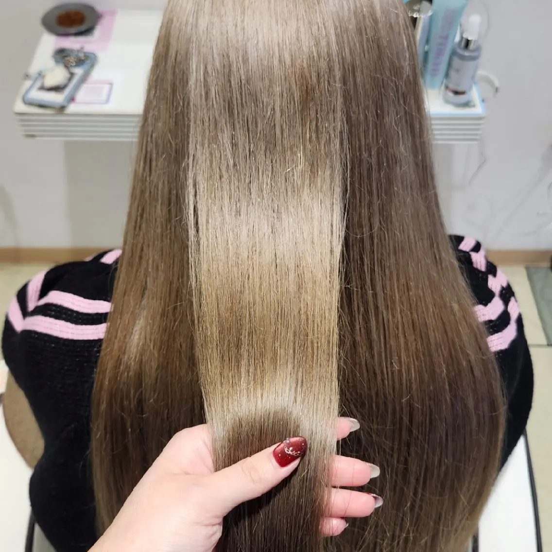 ロング 暖色カラー/髪質改善 /メンズ🧡莉南のヘアスタイル