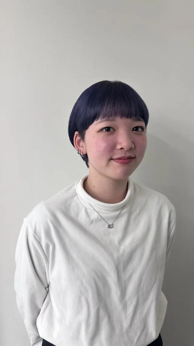 ショート カラー 満足度No.1🐥❕ 平島 凪紗のヘアスタイル