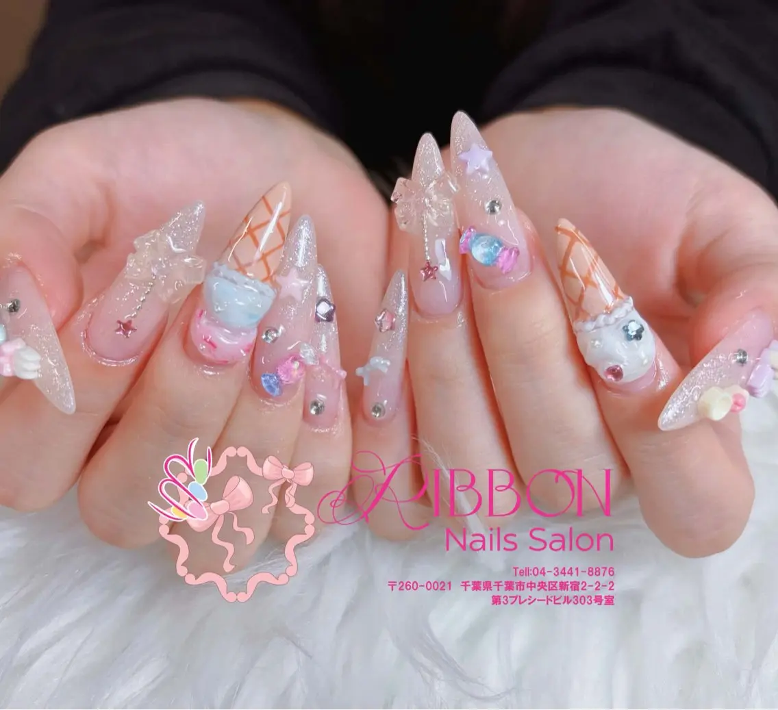 ネイル チークネイル フットネイル フレンチネイル グラデーション 韓国ネイル YUKI NAILのネイルデザイン