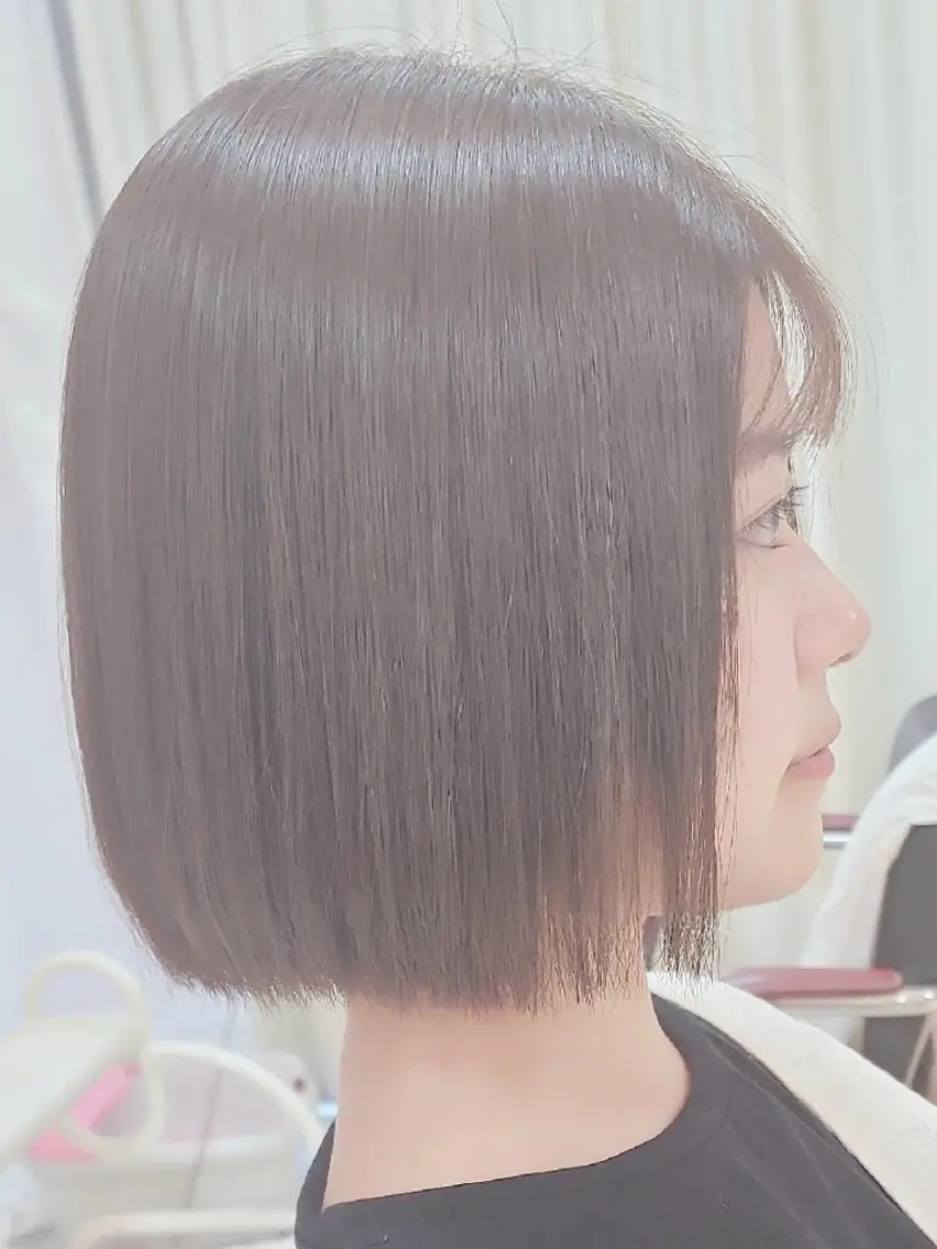 ミディアム カラー hairmake Juinのヘアスタイル