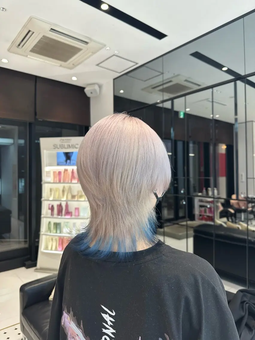 ミディアム ハッシュカット ✦·.⋆  SAYAのヘアスタイル