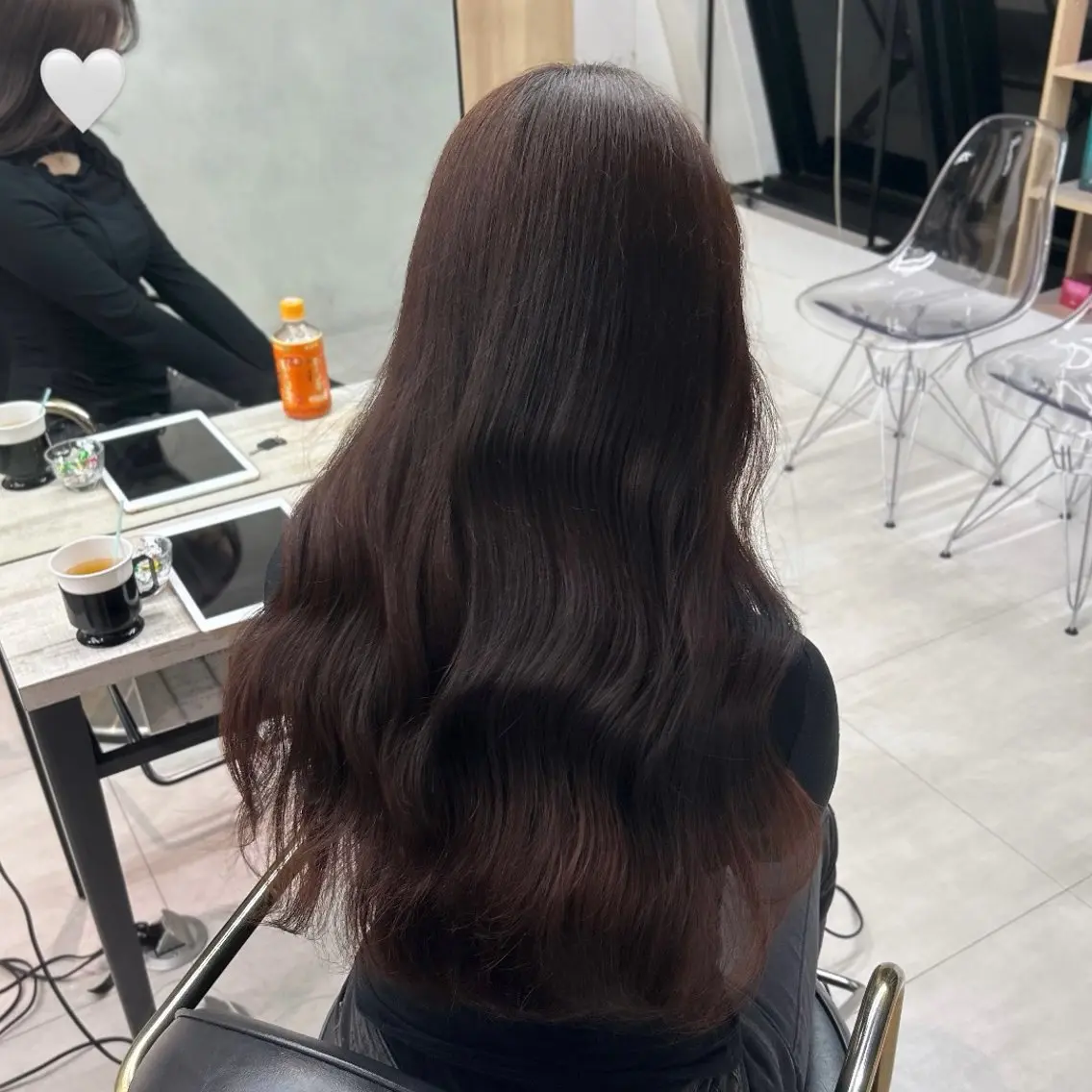 ロング カラー ヘアカラー 志村 奈々のヘアスタイル