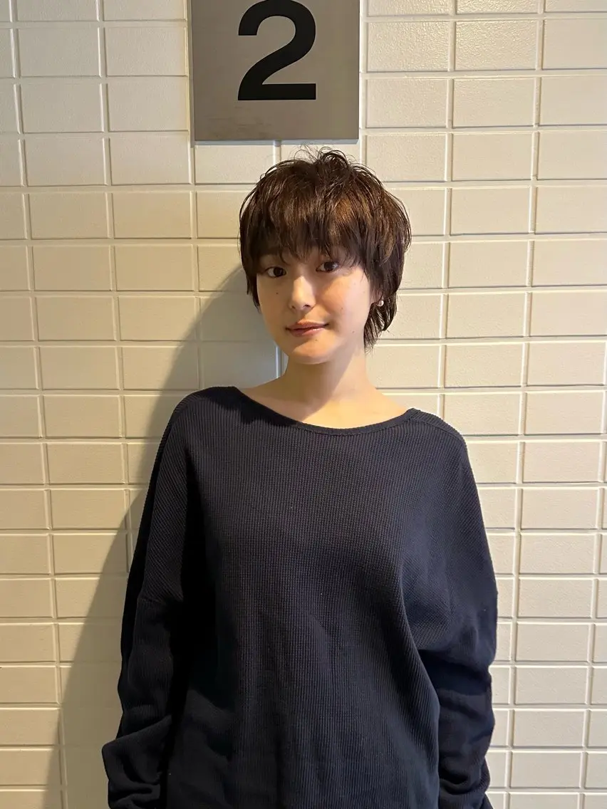 ショート ショートヘア 伊東 昭美のヘアスタイル