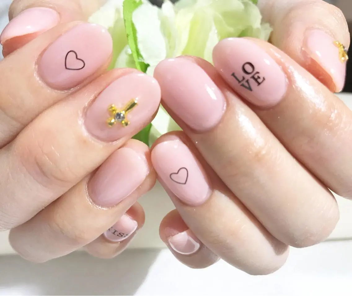 ネイル フットネイル ワンカラーネイル ピンク シンプルネイル 春ネイル nail fufla ♡yamane♡のネイルデザイン
